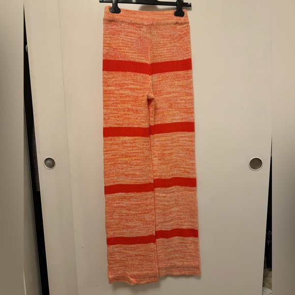 YLLW the Label Marigold Wrap Set - Orange Knit - Size M - Picture 13 of 16